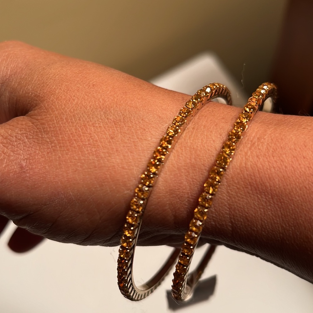 J.Crew stone bangles set of two NWT - Picture 2 of 4
